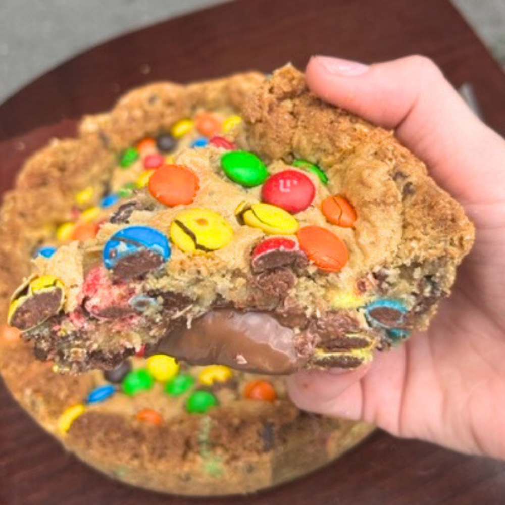 Monster Nutella Deep Dish Cookie Pie