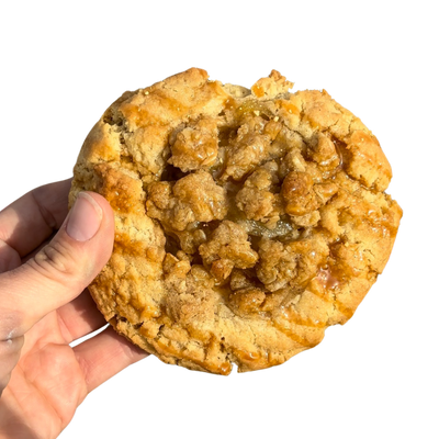 Caramel Apple Cobbler Cookie