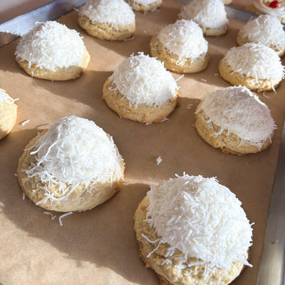 Coconut Snowball Cookie