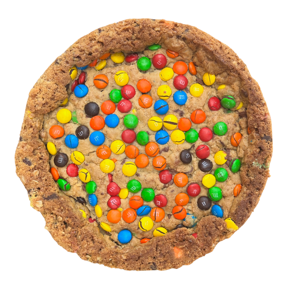 M&M Candy Cookie Pie - Sweetest Menu