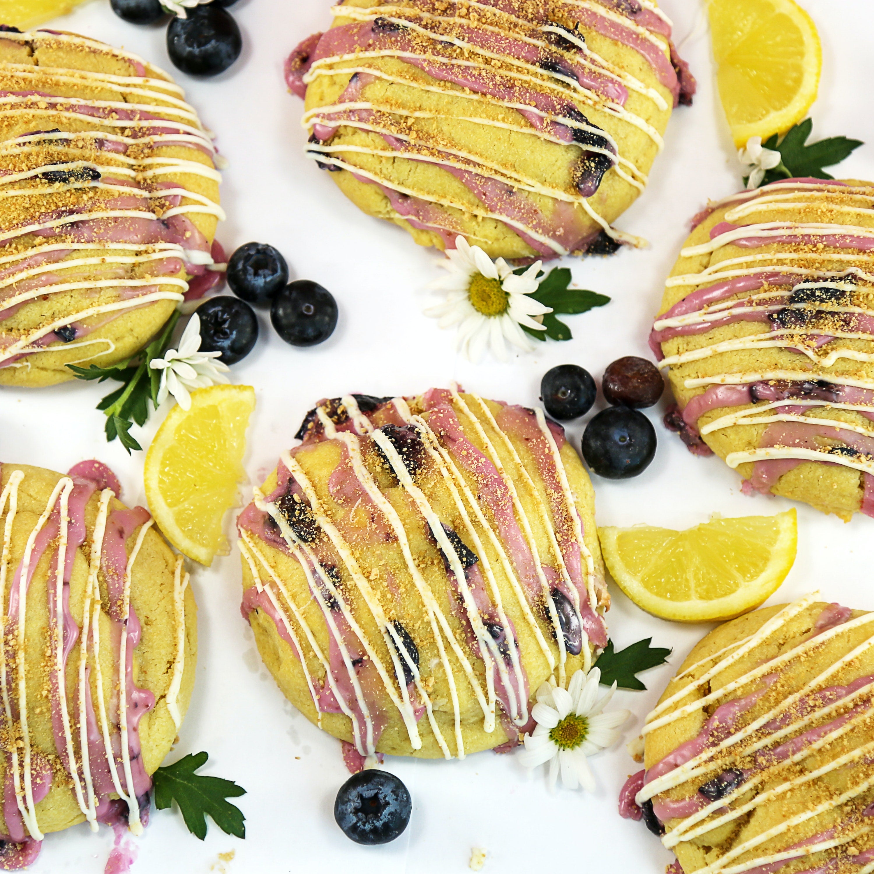 Lemon Blueberry Cookie