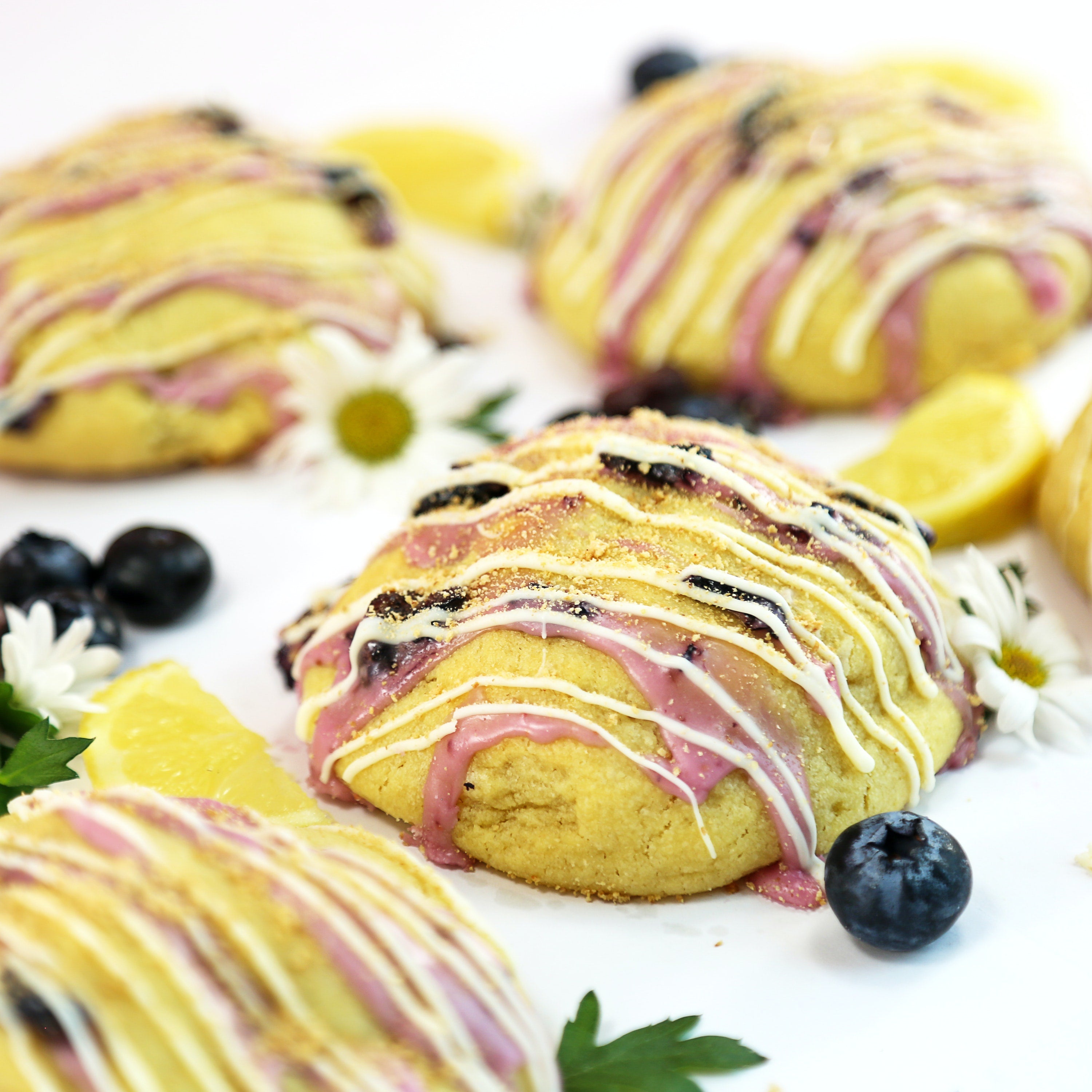 Lemon Blueberry Cookie